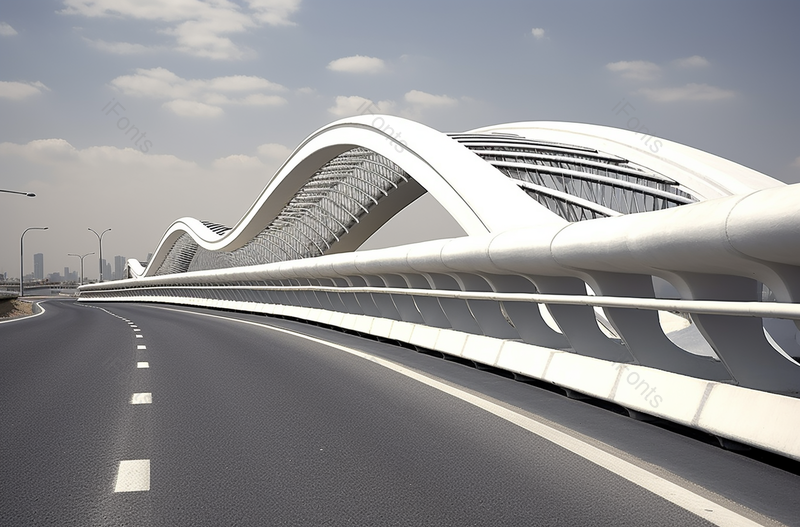 都市风格迪拜艺术设计地标桥梁车道,高清,摄影图,摄影图片,图片大全,摄影图免费下载